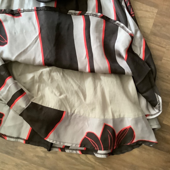 DEPT multicolored A- line midi skirt - Picture 6 of 12